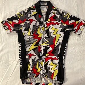 Geometric Boys Biker Shirt size XXL